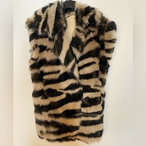 Iro Zarl reversible shearling vest FR 32/ XS-S $1800